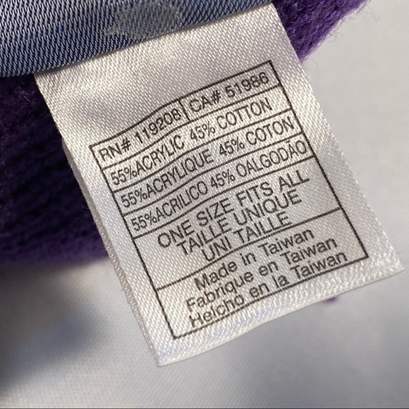 Minnesnowta Vikings Stocking Hat by Reebok & Officially Licensed by NFL - Picture 7 of 7